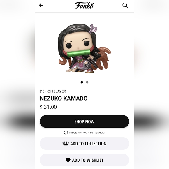 Funko Pop Demon Slayer Nezuko Kamado 868   Metallic - Picture 11 of 11
